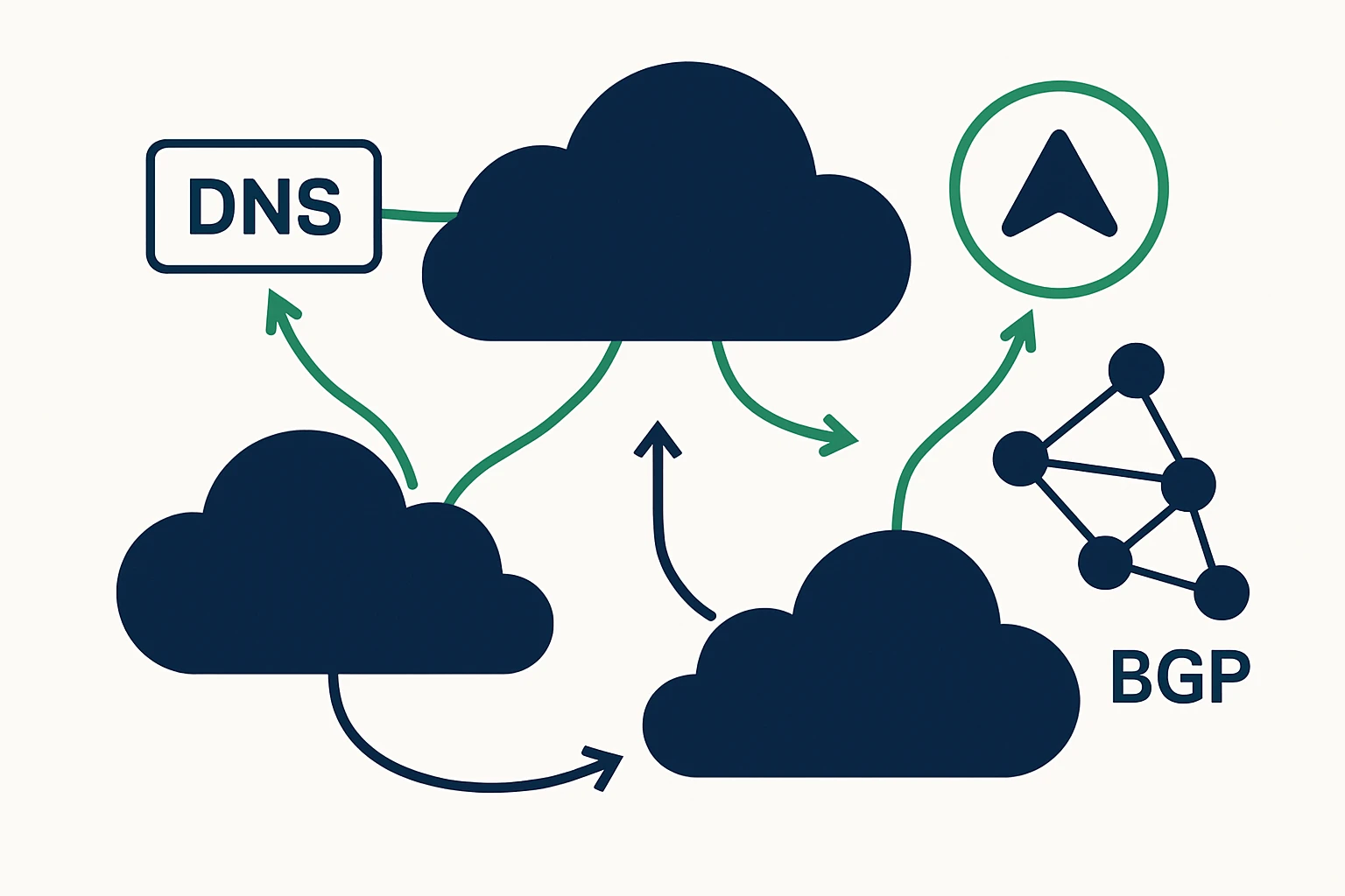Cloud Routing Optimization for Multi-Cloud Deployments: DNS, Anycast, and BGP in Action