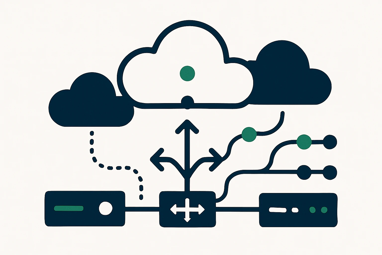 Coordinated DNS, Anycast, & BGP for Multi-Cloud Traffic Engineering