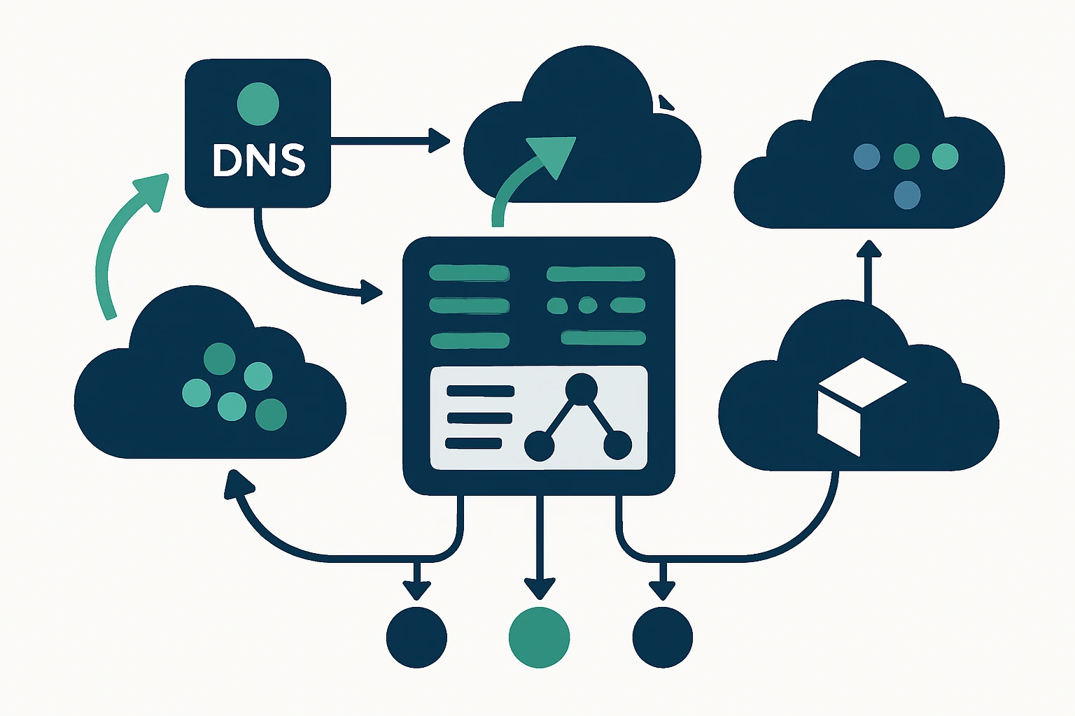 DNS-Based Traffic Engineering for Multi-Cloud Networks: A Practical Guide to Reducing Latency and Improving Uptime