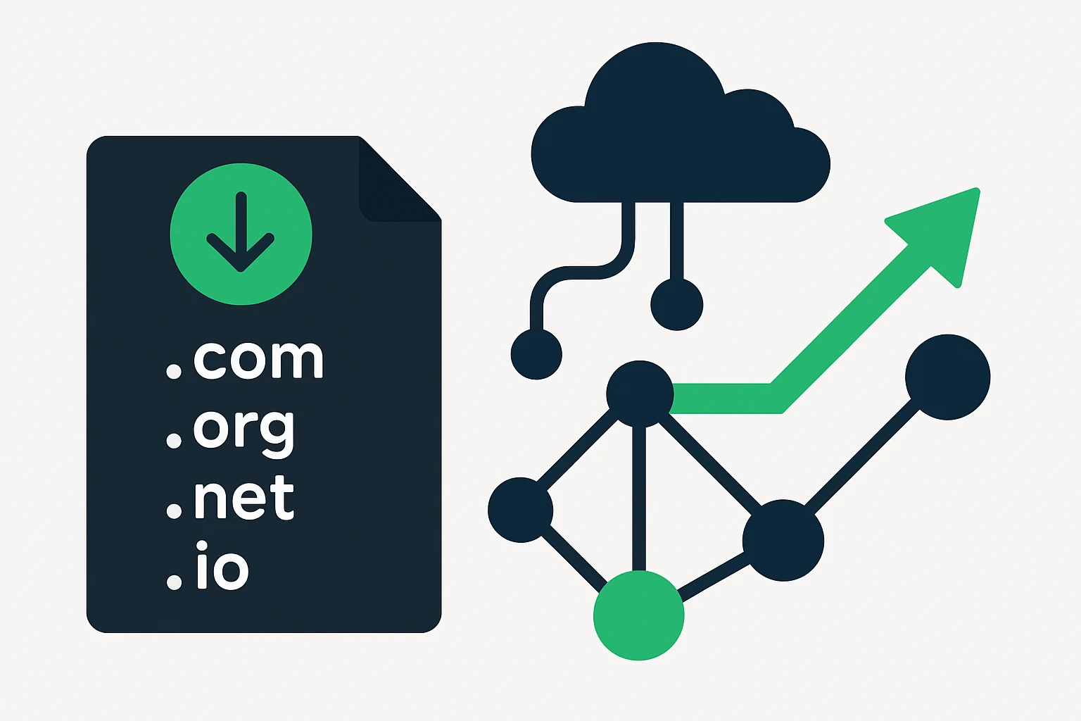 Using Downloadable TLD Domain Lists to Improve Cloud Routing and Traffic Engineering